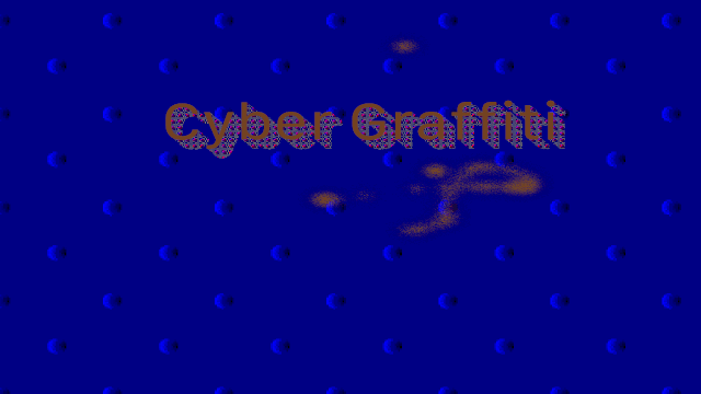 Cyber Graffiti animated gif by Andrew Rosinski Cyber Graffiti animated gif by Andrew Rosinski